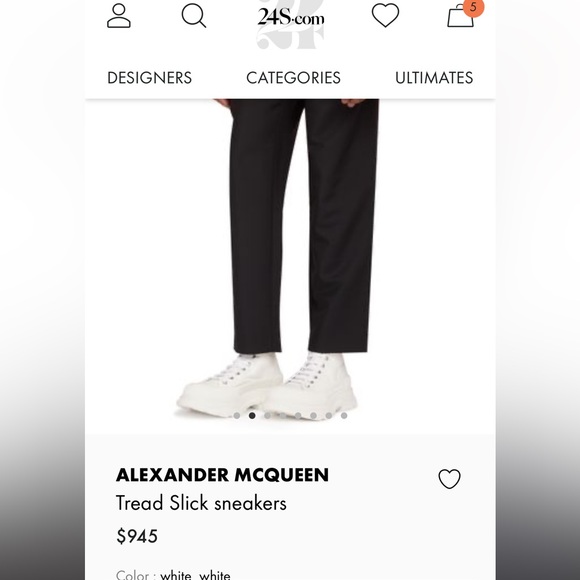 ❌SOLD❌ALEXANDER MCQUEEN
Tread Slick sneakers - Picture 1 of 15